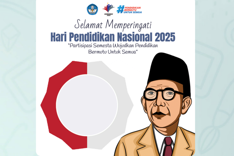 50 Link Twibbon Hari Pendidikan Nasional 2025 dan Informasi Lengkap Logonya