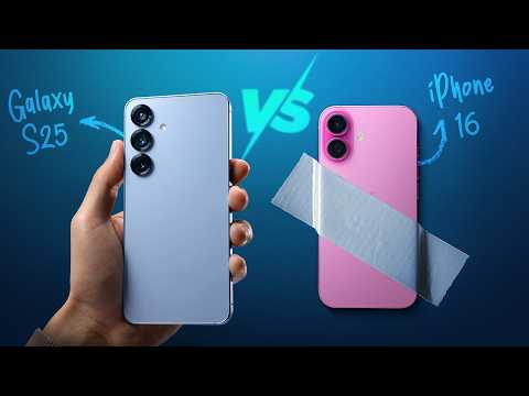 IPHONE 16 VS SAMSUNG S25: PERBANDINGAN BRUTAL YANG BIKIN FANS KEDUA KUBU BAKAL BERANTEM DI KOMENTAR